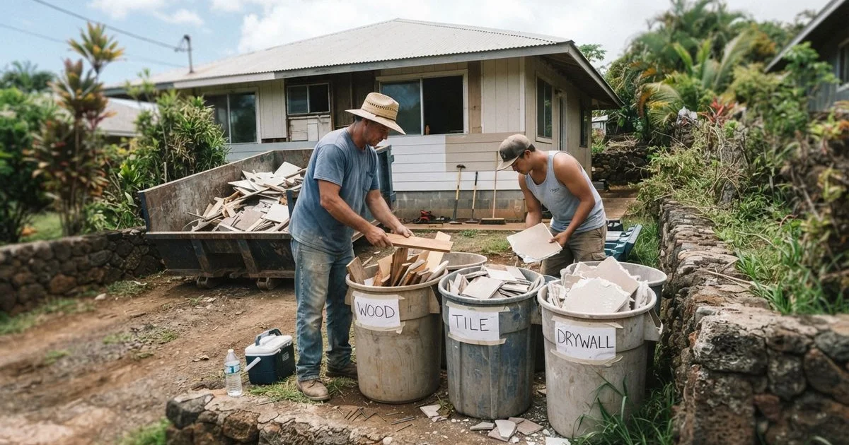 Construction and demolition debris rules on Oahu: what to know before you haul